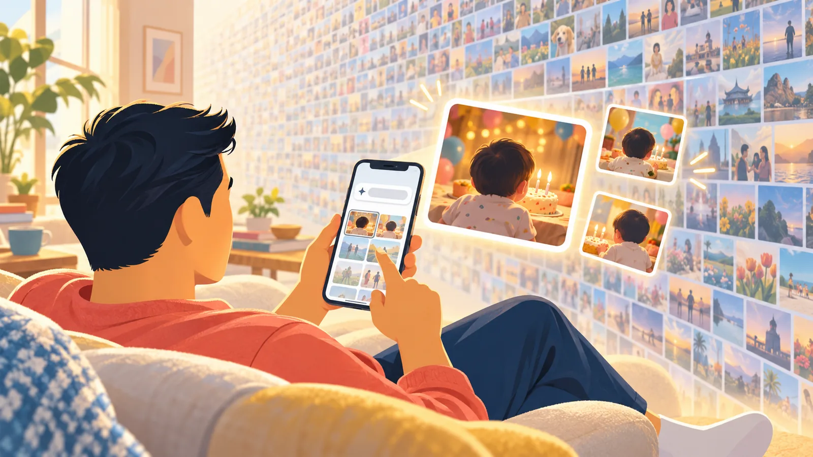 Tìm lại hình cũ bằng câu hỏi trong Google Photos (Ask Photos)