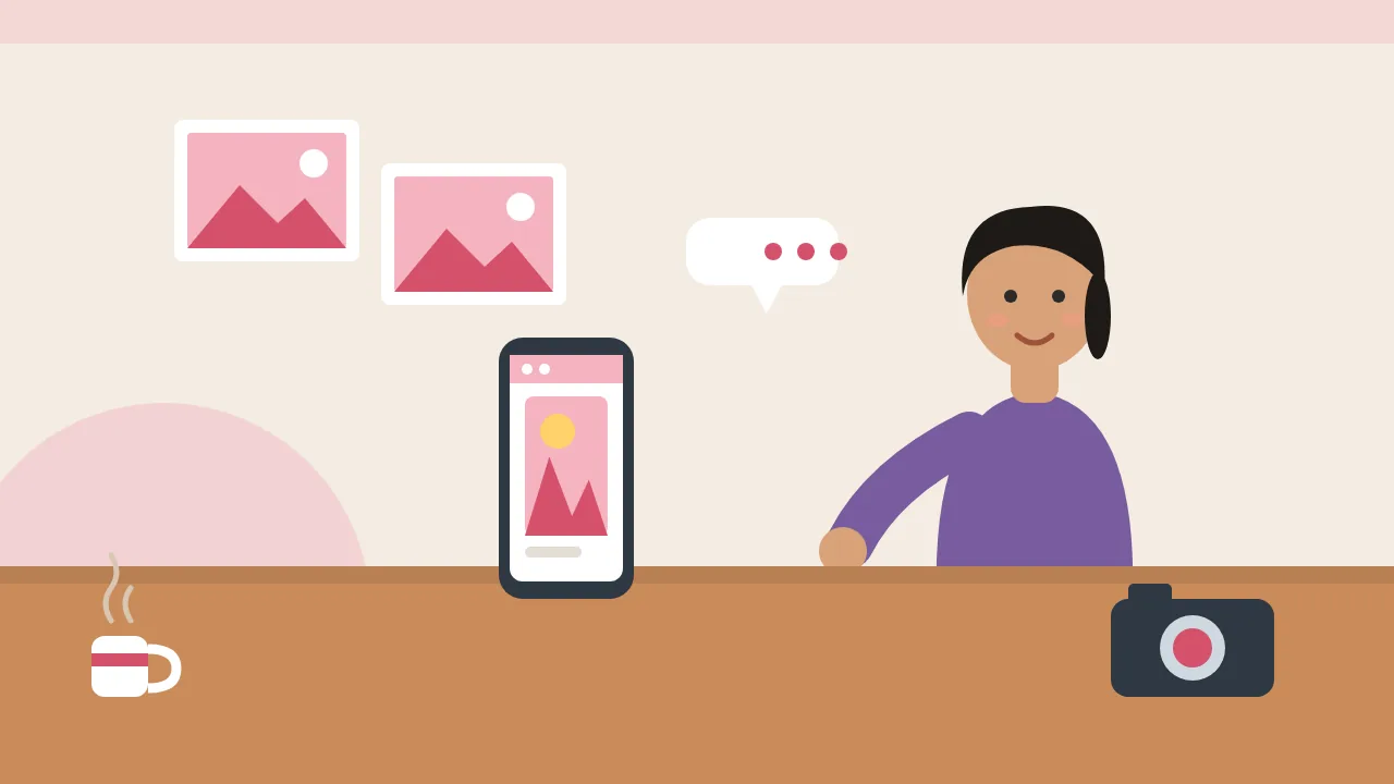 Poster tuyển thợ treo cửa và đăng Facebook
