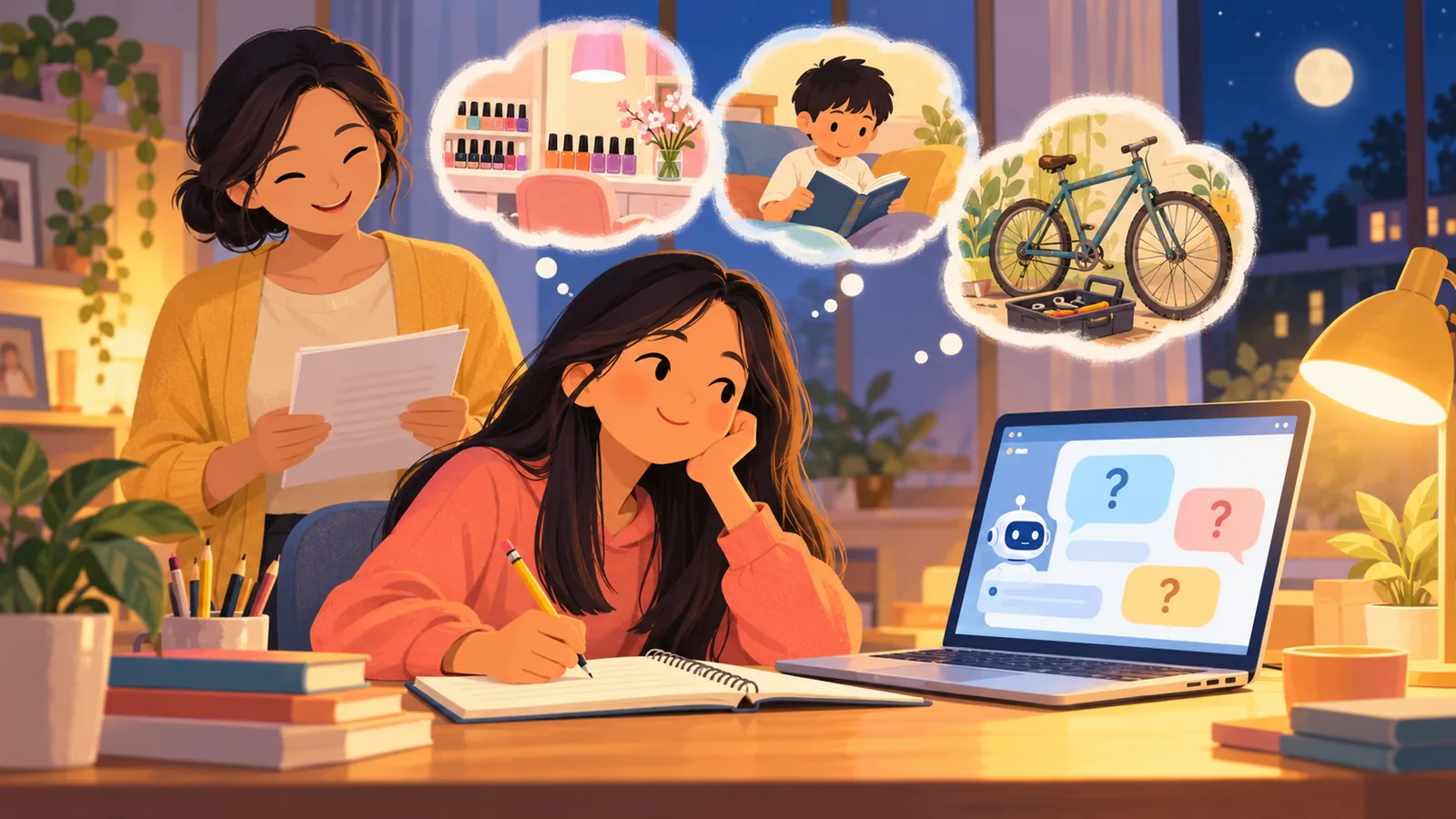 Giúp con lên ý tưởng bài luận xin vào đại học (college essay) mà không viết thay
