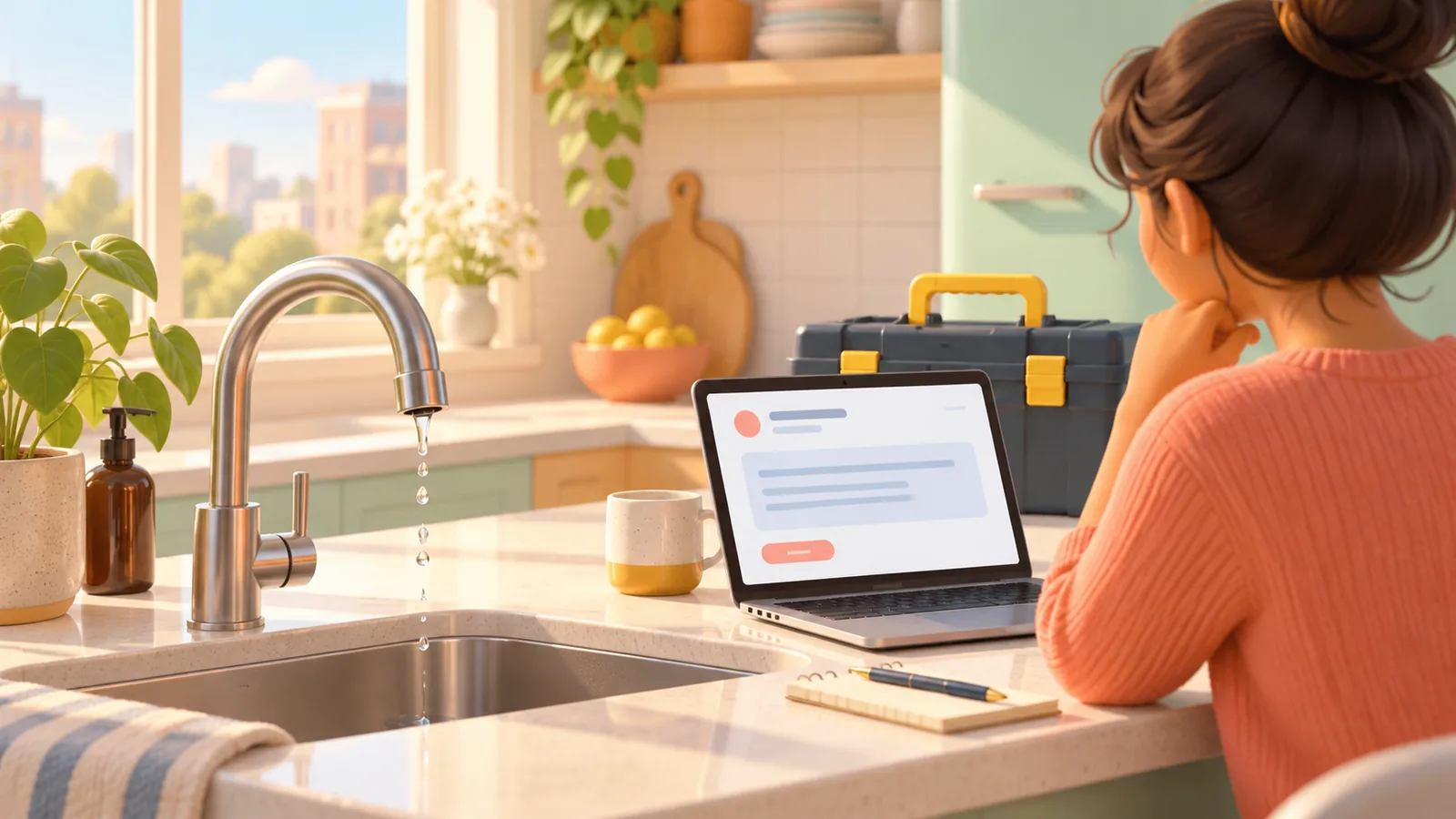 Viết email cho chủ nhà