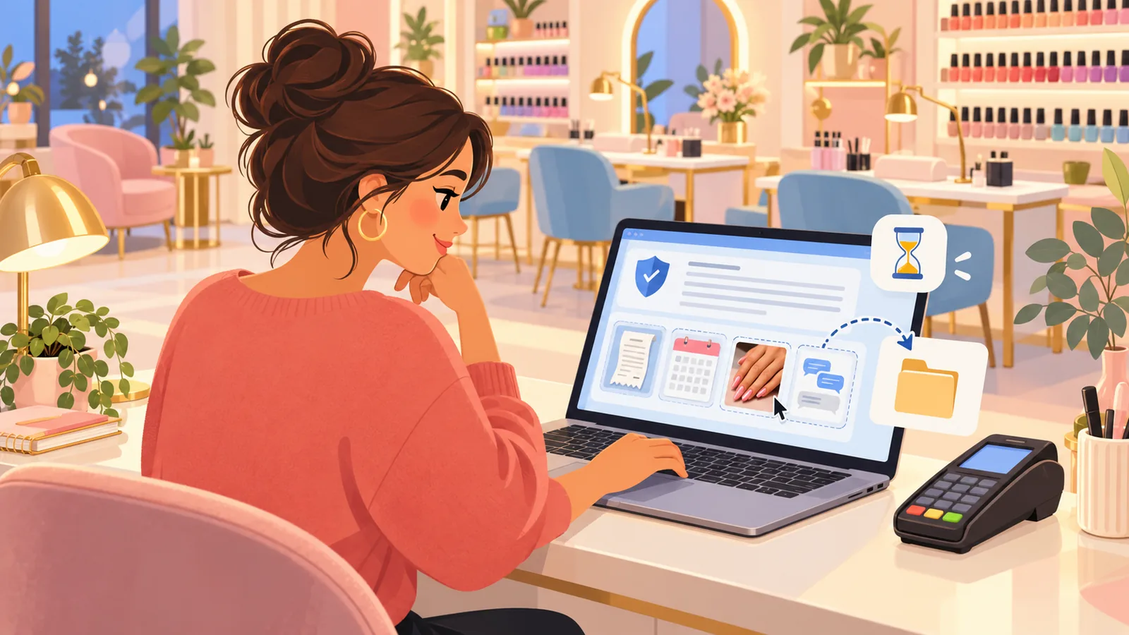 Khách tranh chấp thẻ (chargeback) ở tiệm nail, nhà hàng: hiểu lý do, gom bằng chứng, viết phần trình bày gửi ngân hàng qua POS