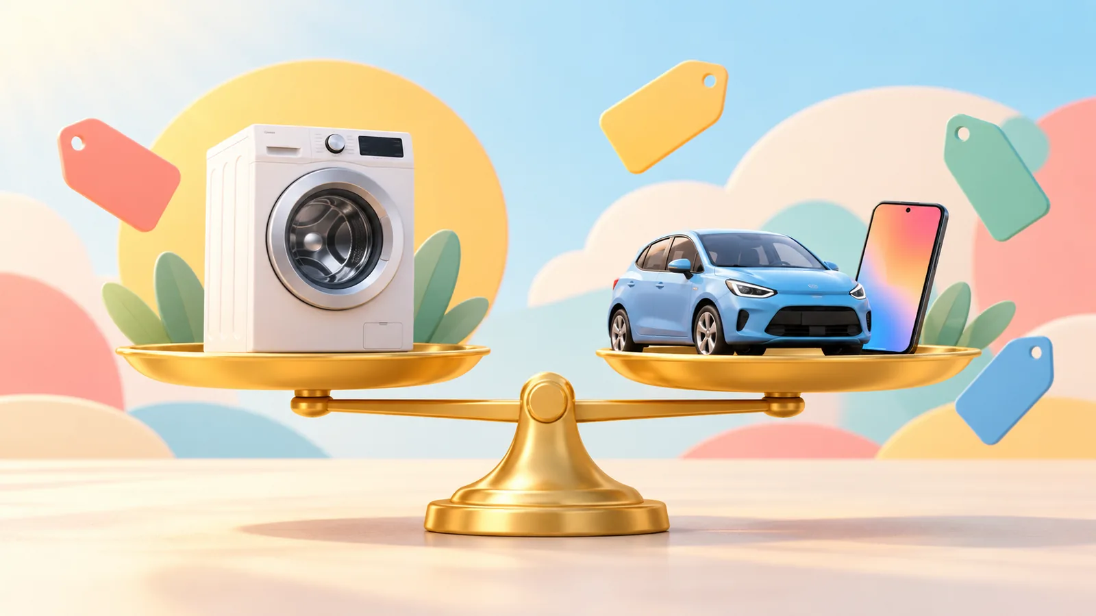So sánh trước khi mua đồ lớn